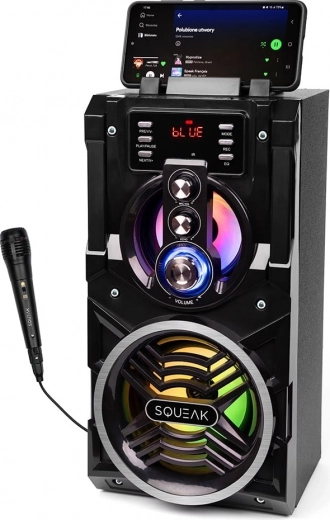 Bluetooth-luidspreker met karaoke 20 W Squeak BeatBoxer