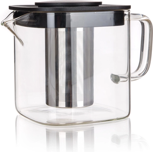 Glazen theepot KIRSTY 0,75 l met zeef