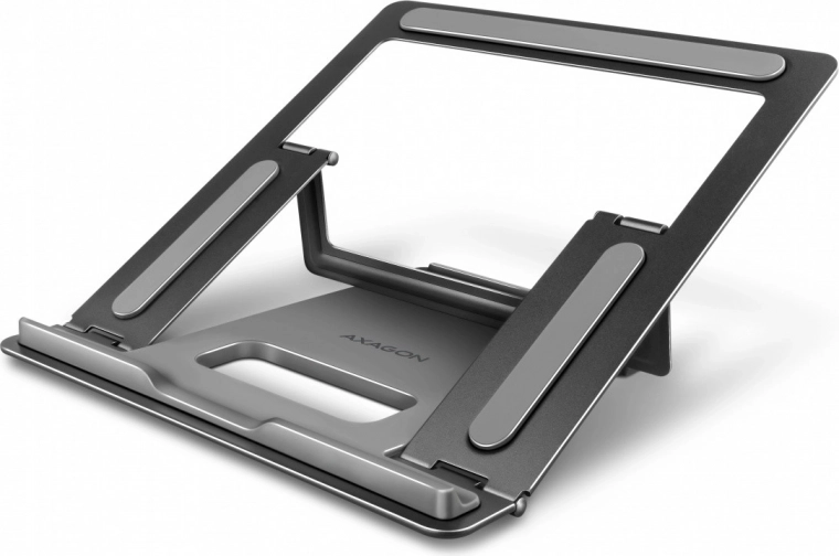 Opvouwbare aluminium laptopstandaard AXAGON voor 10–16 inch