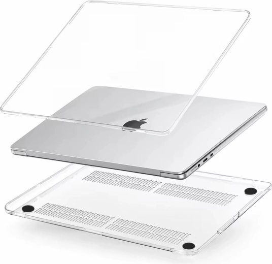 Renew Force ultradunne transparante beschermhoes voor MacBook Air 13
