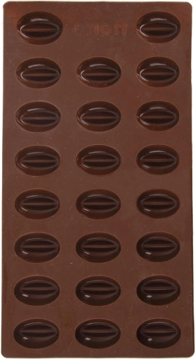 Siliconen mal voor koffiebonen, 23 stuks, bruin