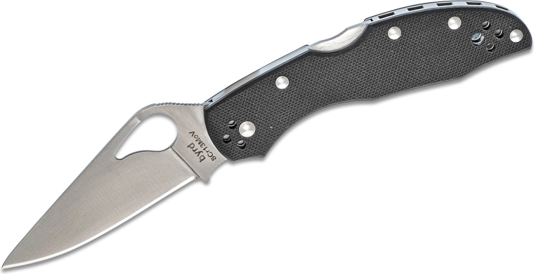 Zakmes Byrd Meadowlark 2 Plain Black, G10, 7,3 cm