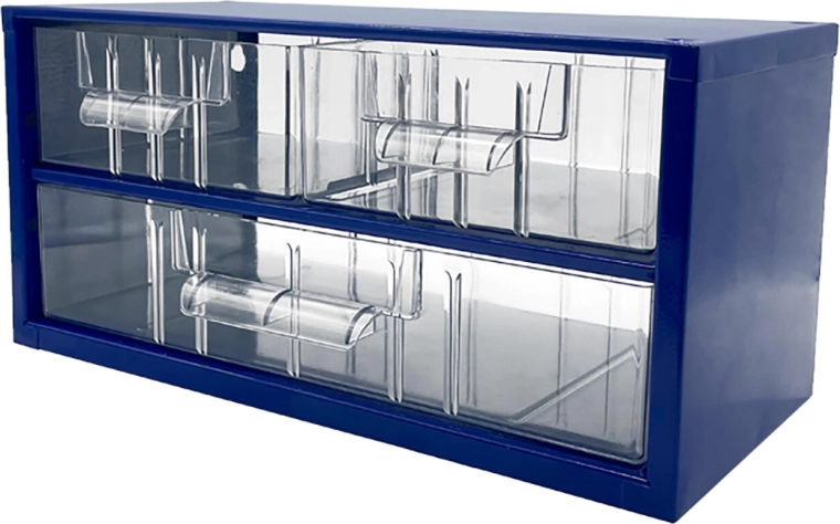 Metalen organizer met laden 30,5 × 15 × 15,5 cm – TOKOZ