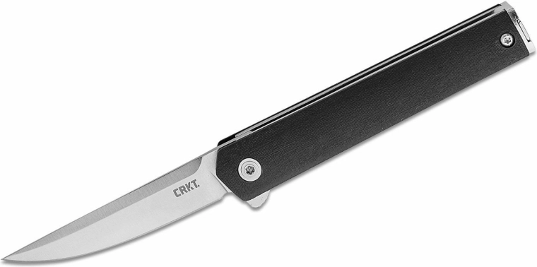 CRKT CEO Compact Black zakmes, 6,6 cm, zwart, GRN