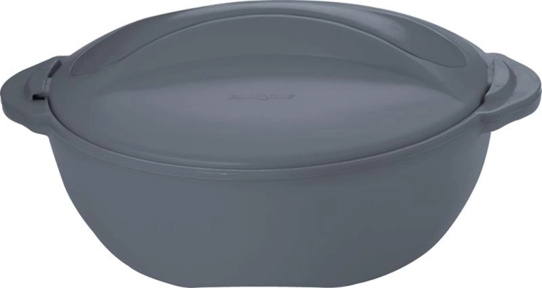 Thermoschaal 2 l grijs