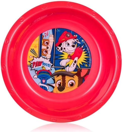 Plastic kom met PAW PATROL-motief 17 cm