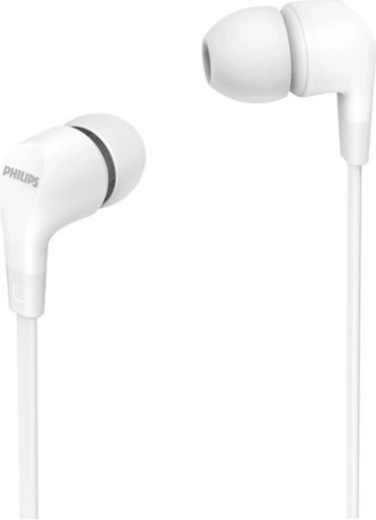 Philips bedrade in-ear oordopjes met microfoon – wit