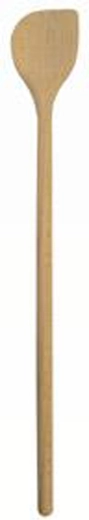 Ronde roerspaan met hoek 35 cm van beukenhout