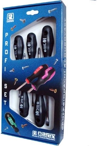 Set kruiskopschroevendraaiers PROFI PHILLIPS, 5-delig