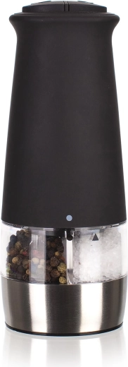 Elektrische 2-in-1 zout- en pepermolen Culinaria Black