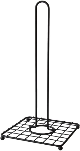 Keukenpapierhouder 31 cm zwart