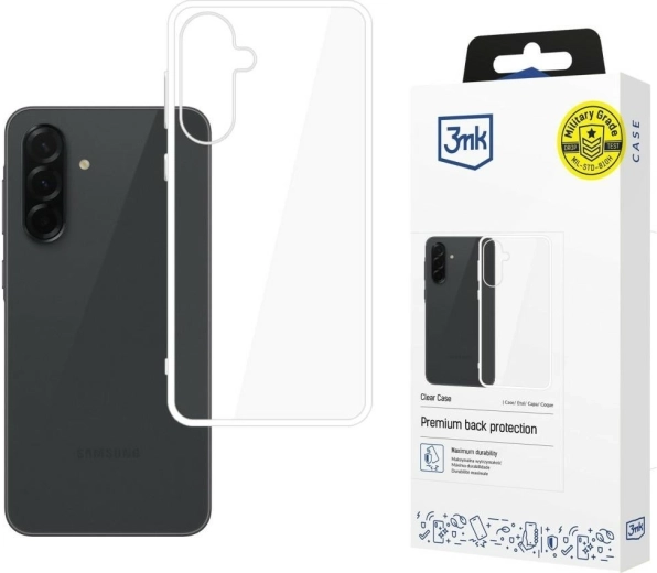 3MK ClearCase transparante hoes voor Samsung Galaxy A37 5G
