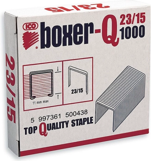 Nietjes 23/15 verzinkt, 1000 stuks