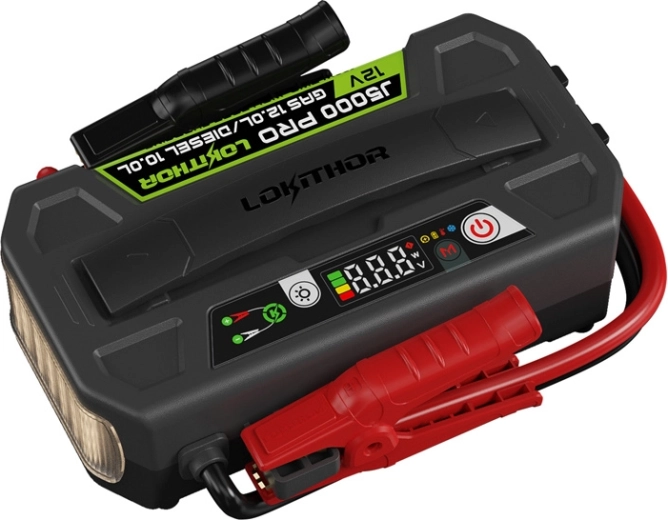 Lokithor J5000 Pro startbooster 5000 A (LiFePO4, 99,84 Wh)
