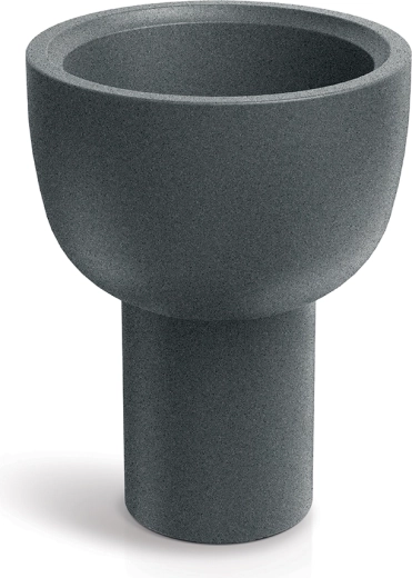 Bloempot Molta Vessel 40 cm granietgrijs