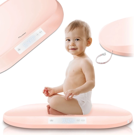 Elektronische babyweegschaal NUKIDO met hoge nauwkeurigheid en omtrekmeting