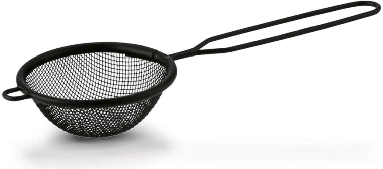 Keukenzeef 8 cm – zwart, metalen