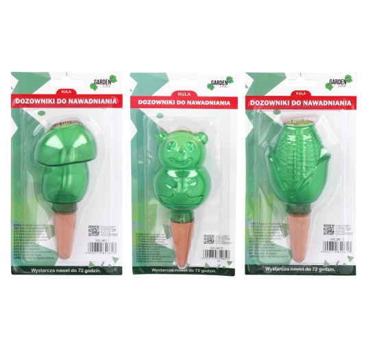 Decoratieve zelfbewaterende waterdispenser voor planten – mix van vormen