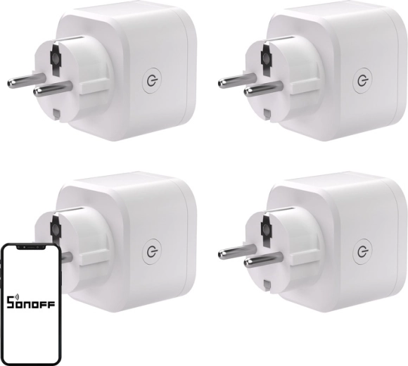 Sonoff S61S slimme buitenstekker met Matter (4 stuks)