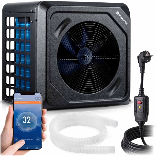 Warmtepomp voor zwembaden 5 kW HUMBERG HM-910 met Wi‑Fi