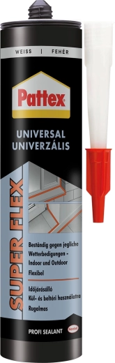Pattex universele witte siliconenkit voor binnen en buiten 280 ml