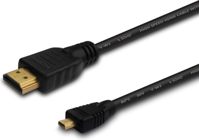 HDMI naar micro HDMI kabel 1 m zwart
