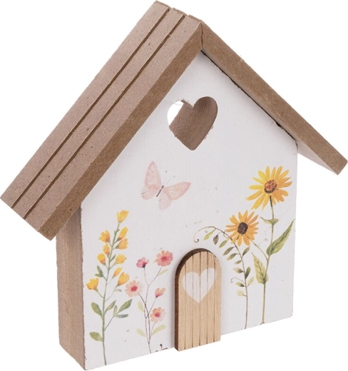 Houten decoratief huisje – weide