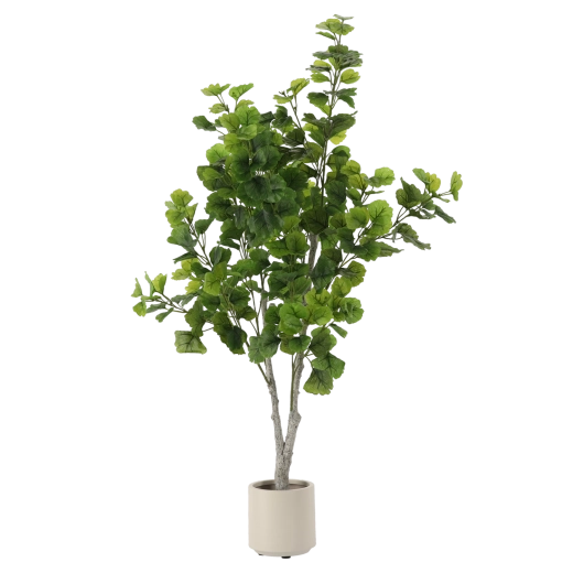 Kunstmatige ginkgo in pot 125 cm Garden Line