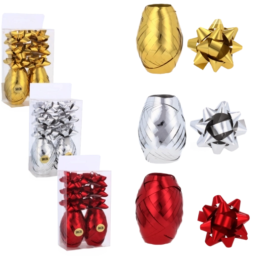 Cadeau-inpakset – lint en strikjes 6 cm