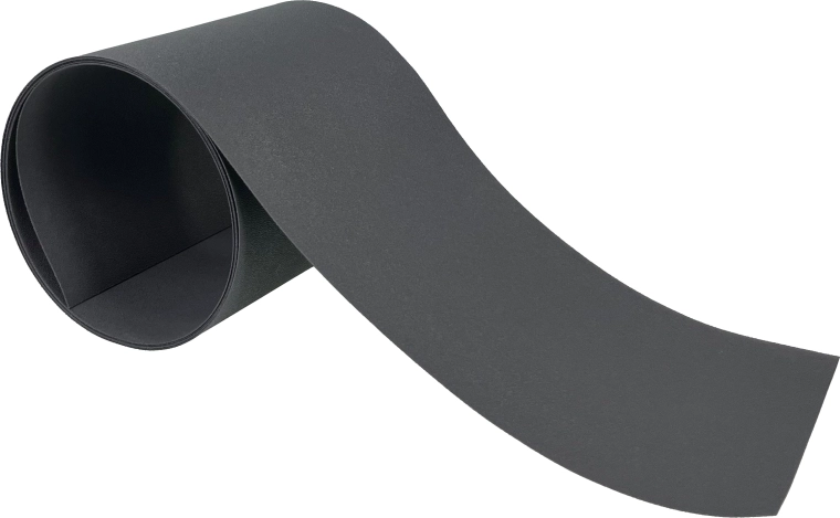 Schuttingband PROTECTO 19 cm grafiet, 1 strook 2,55 m (RAL 7016)