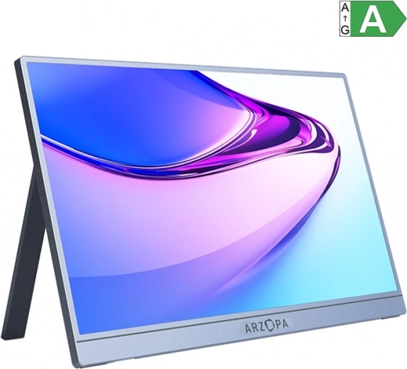 draagbare monitor Arzopa A1S 14″ (zilvergrijs)