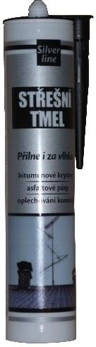 Bitumineuze dakafdichtingskit 310 ml DEN BRAVEN Silver Line, zwart