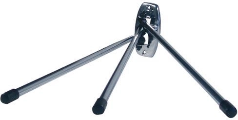 Driedelige handdoekdroger, chroom