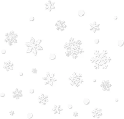 RUHHY kerst raamstickers – sneeuwvlokken