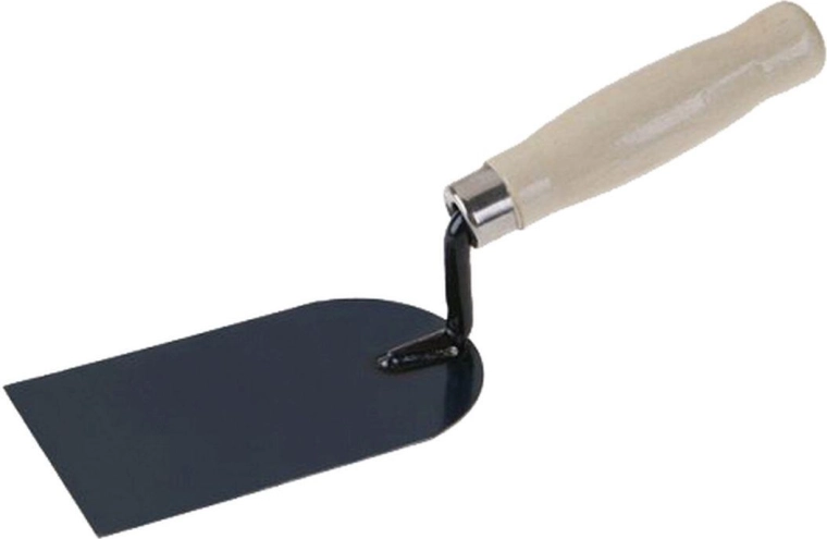 Uitsmeerlepel 140 × 80 mm met houten handvat