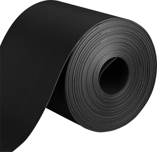 Antracietkleurige Gardlov tuinafschermingsband voor hekwerk 19 cm × 26 m