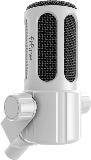 Fifine Tank 1 dynamische microfoon XLR wit