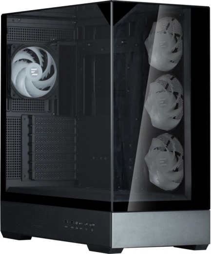 Kast P40 Prism Plus mid-tower zwart