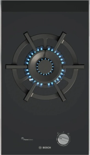 Bosch gas-kookplaat FlameSelect met wokbrander