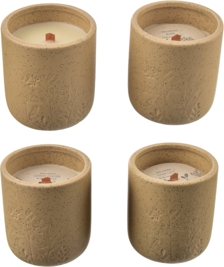 Keramische geurkaars 225 g (4 varianten)