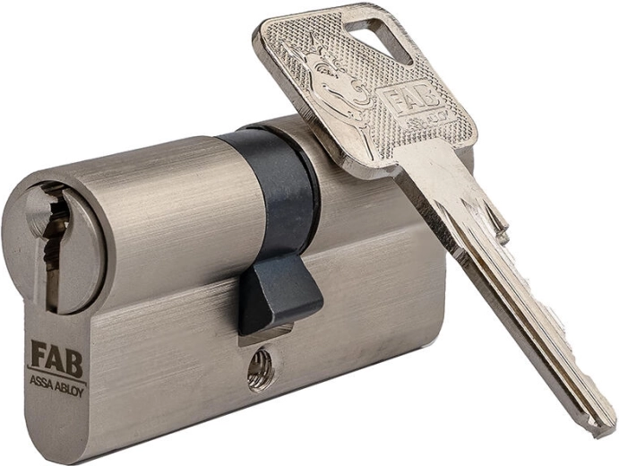 Veiligheidscilinder met tweezijdige sleutel FAB 3 HOME 40/55, klasse 3
