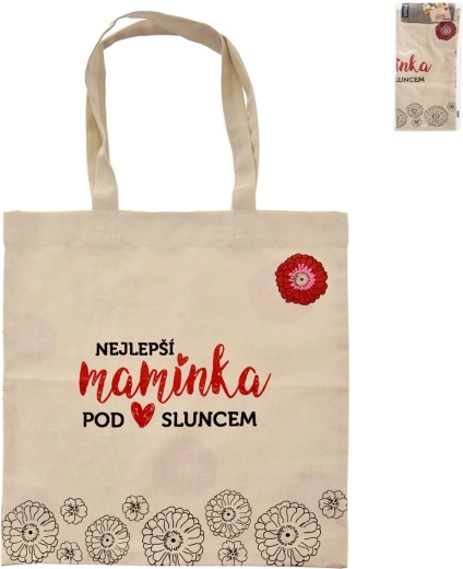 Katoenen boodschappentas „BESTE MAMA”