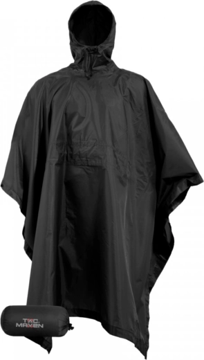 Pentagon Thunder ripstop poncho zwart universele maat
