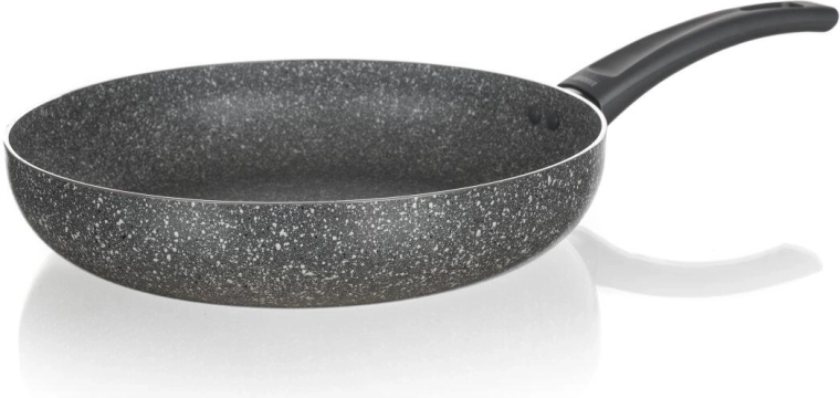 Koekenpan met antiaanbaklaag 28 cm GRANITE PR voor inductie