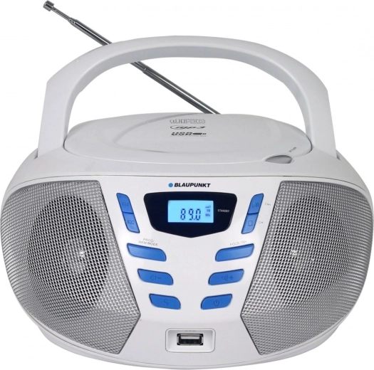 Boombox Blaupunkt BB7WH met FM PLL CD/MP3/USB/AUX