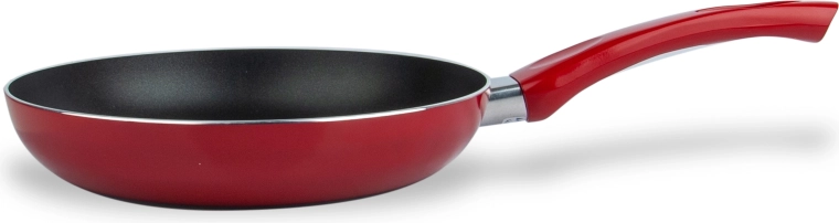 Koekenpan Kitchisimo Rosso 24 cm met anti-aanbak keramische coating