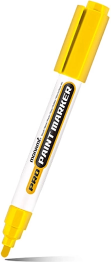 MONAMI Pro Paint Maker lakmarker 2 mm – Geel