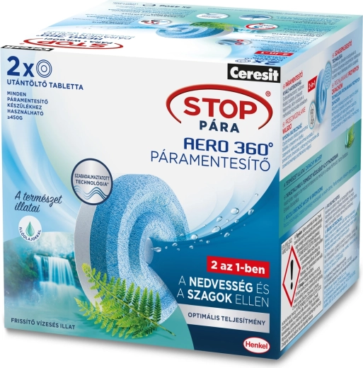 Navultabletten Ceresit Stop vocht Aero 360° Verfrissende waterval 2 × 450 g