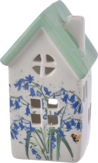 Keramisch LED-huisje groen
