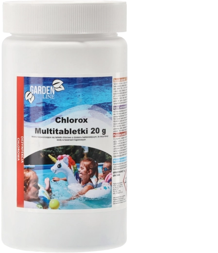 Chloor multitabs CHLOROX 20 g, 1 kg